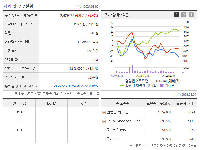 영림원소프트랩_기업개요