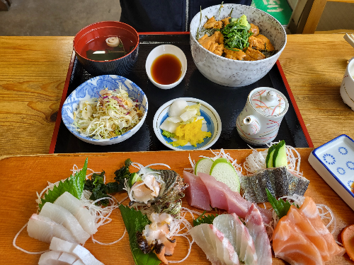 시모노세끼 혀변가 노포맛집 전경사진