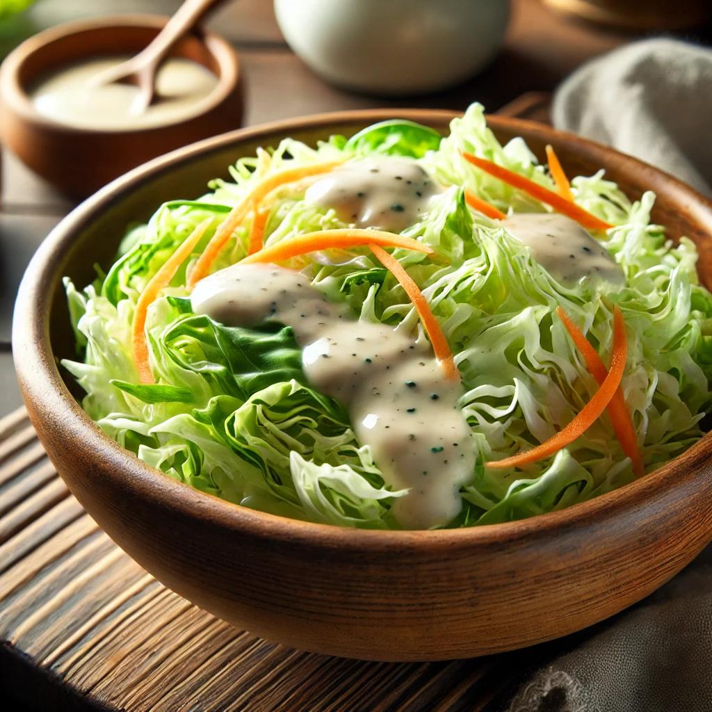 양배추 샐러드 소스 만들기