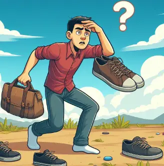 신발 잃어버리고 찾아 헤매는 꿈