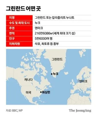 그린란드 지도 위치 인구 면적 덴마크 여행_24