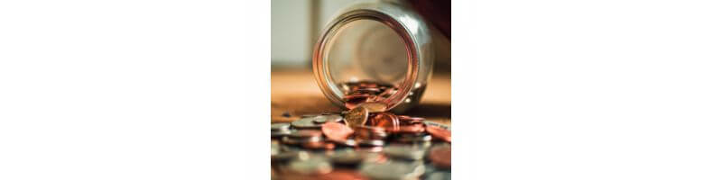 동전-흩어진-모습