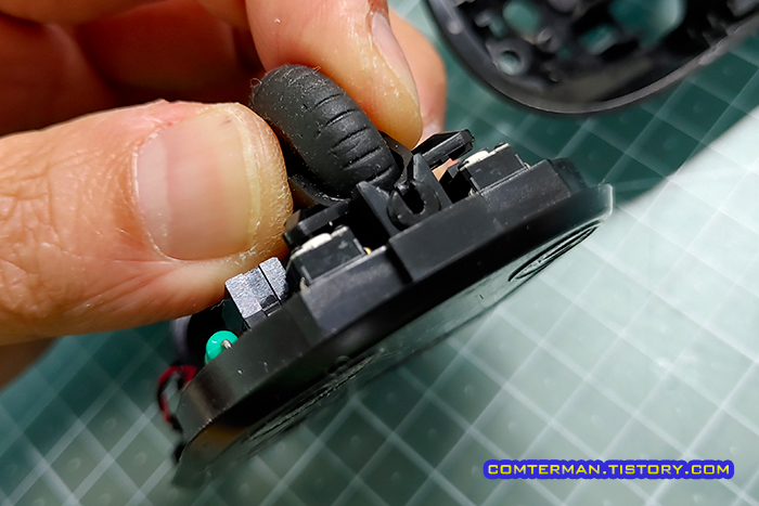 로지텍 V470 마우스 휠 분리