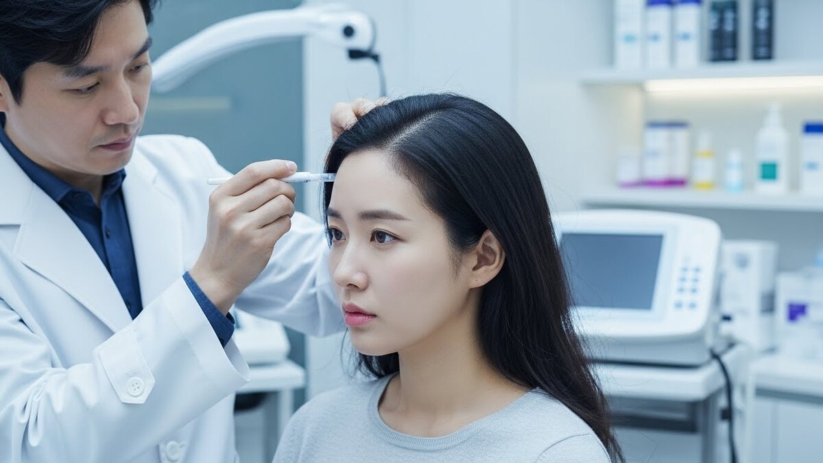 겨울철 M자 라인 건조 악화 시 확인해야 할 두피 장벽 신호