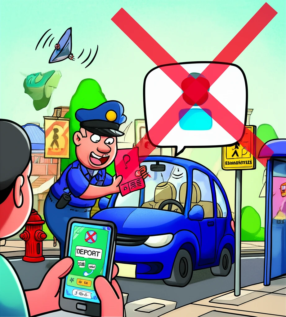 고양시 주정차 단속 알림 서비스 신청..