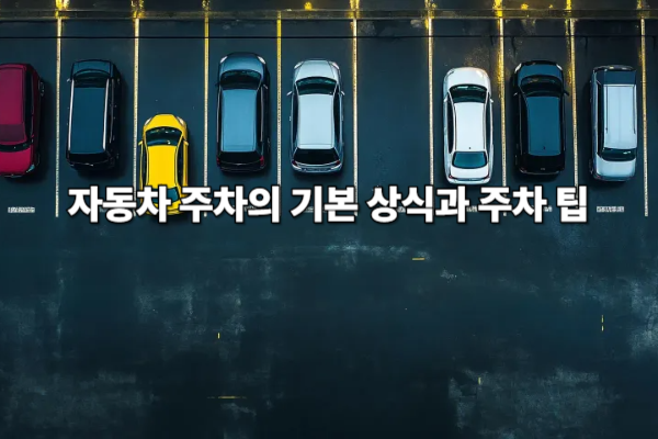 자동차 주차의 기본 상식과 주차 팁