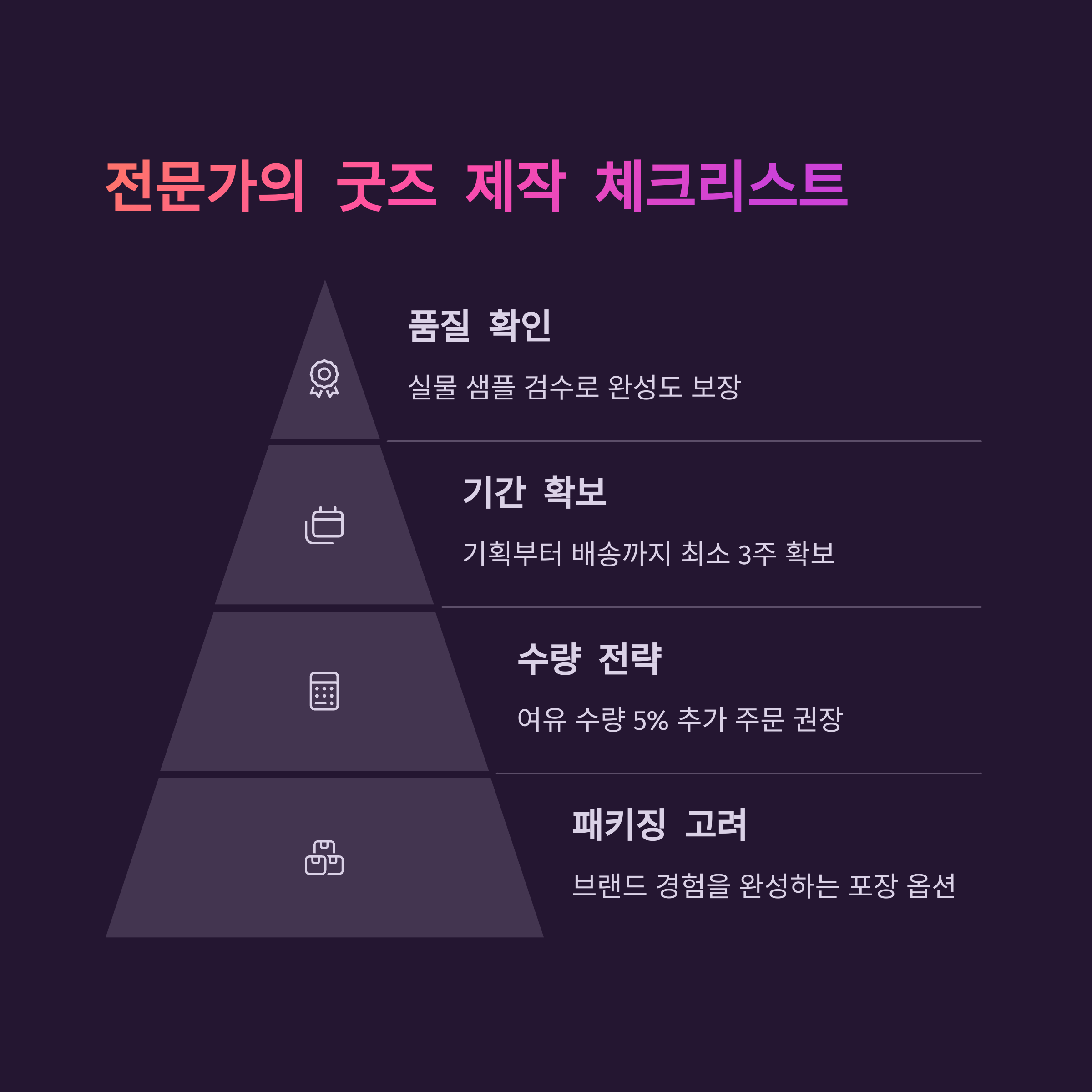 굿즈 제작 사이트 기념품 제작 팁
