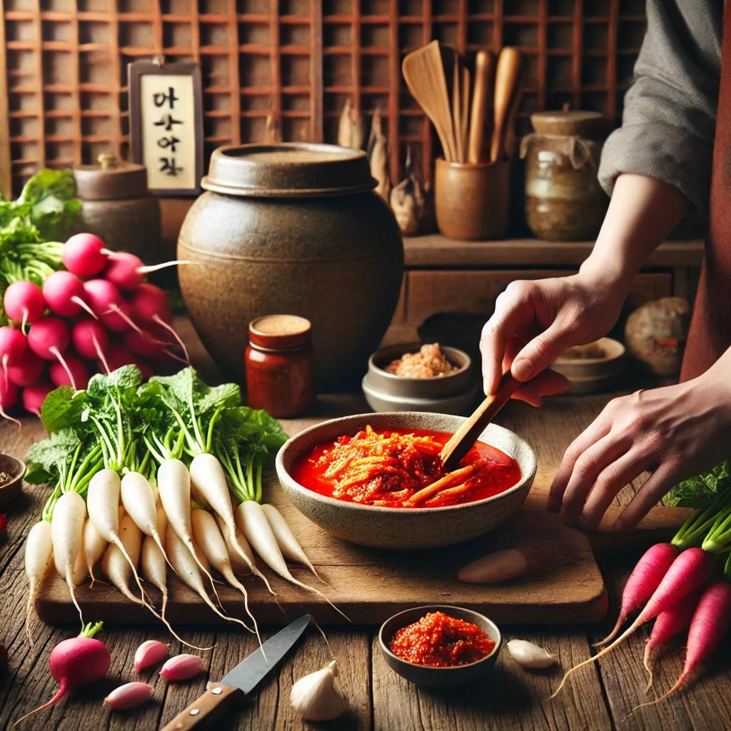 알타리김치 총각김치