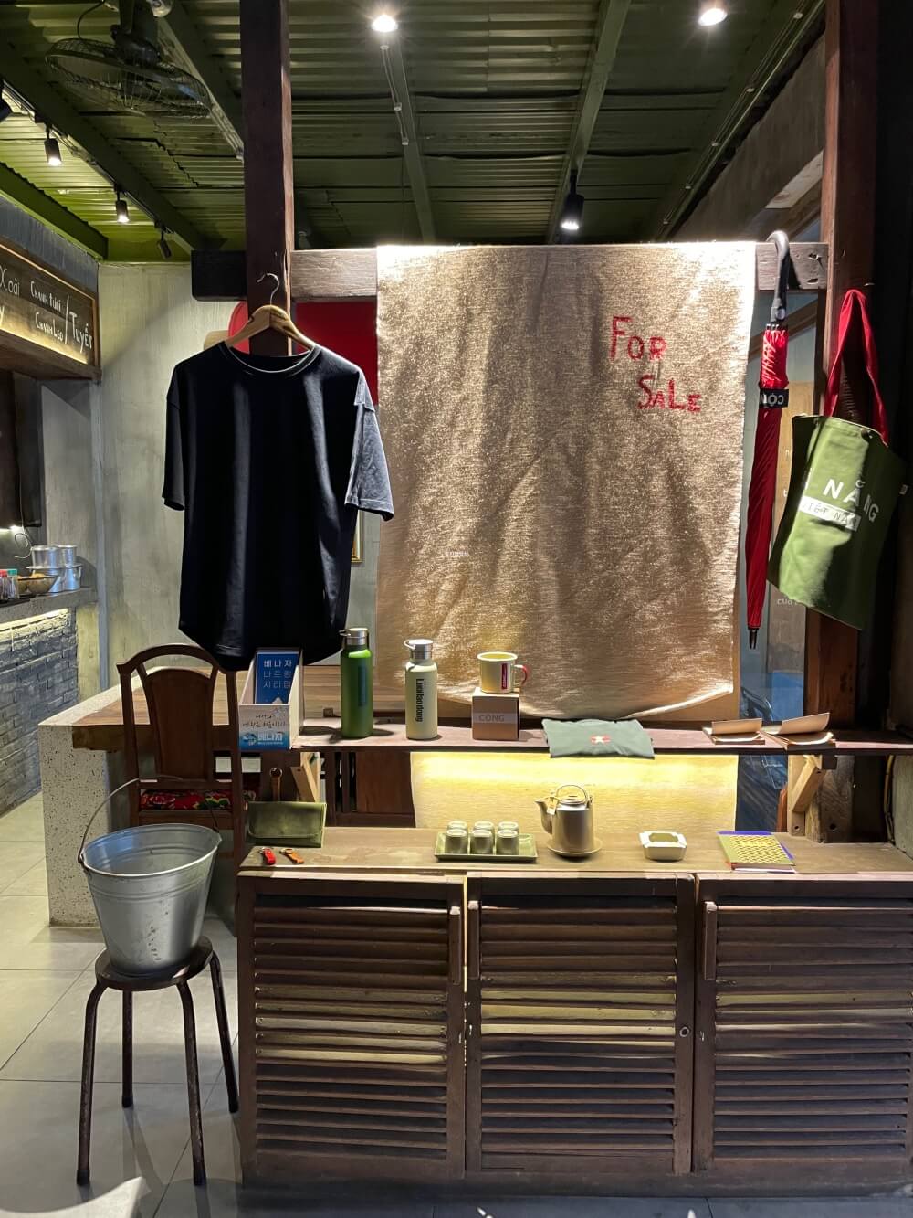 나트랑 코코넛 커피 맛집 콩 카페 - 판매 굿즈