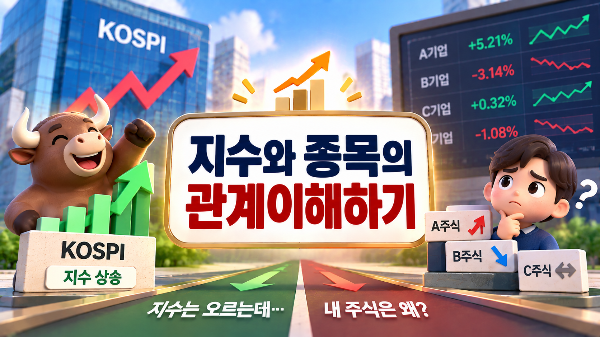 지수와 종목의 관계이해하기