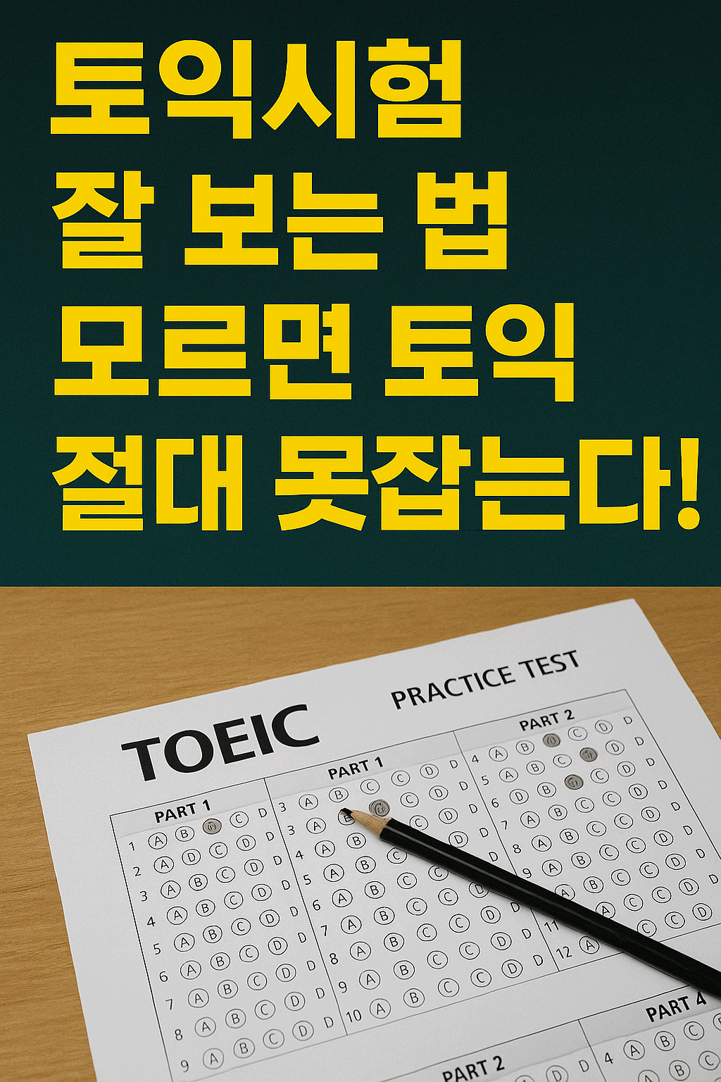 ✅ 토익시험 잘 보는 법 모르면 토익 절대 못잡는다! 당신만 모르는 비밀