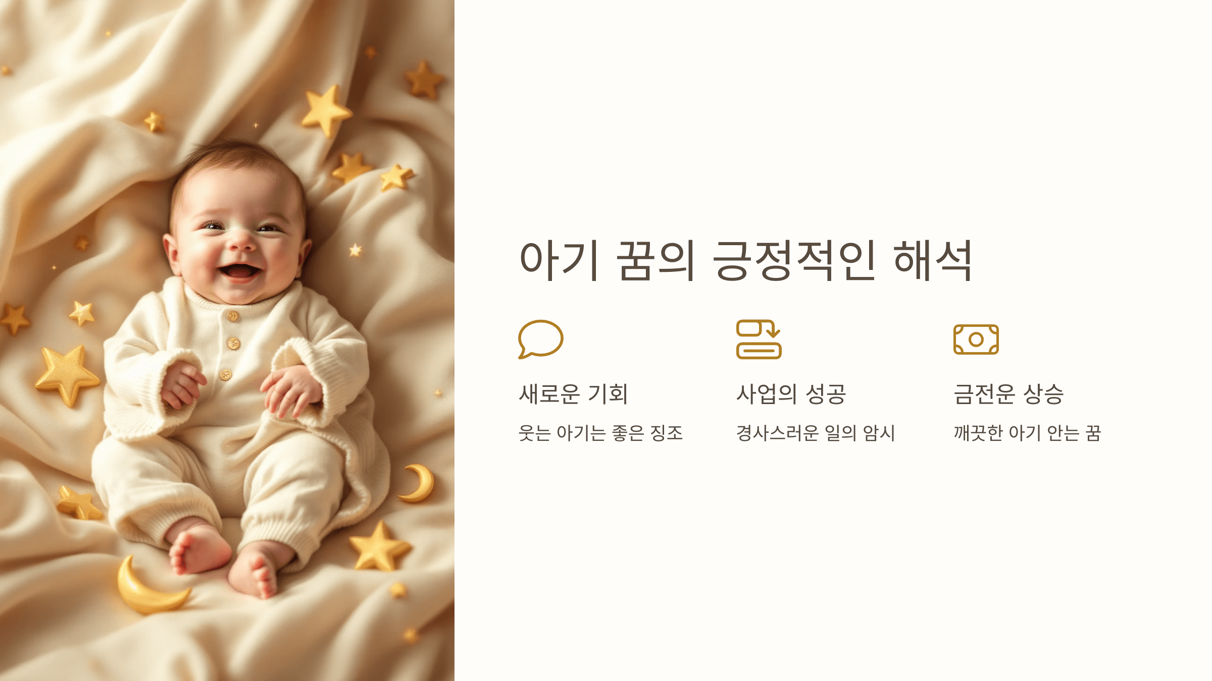 아기 사진입니다.