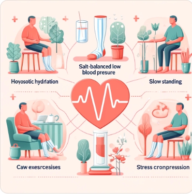 기립성 저혈압 자연 치료법