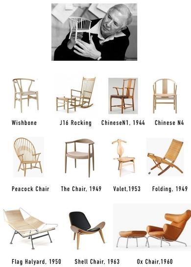 한스 베그너와 그의 작품들 이미지