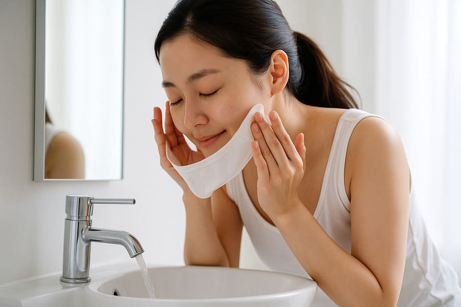 마스크 착용 후 피부 트러블 예방 방법:장시간 착용에도 깨끗한 피부 유지법