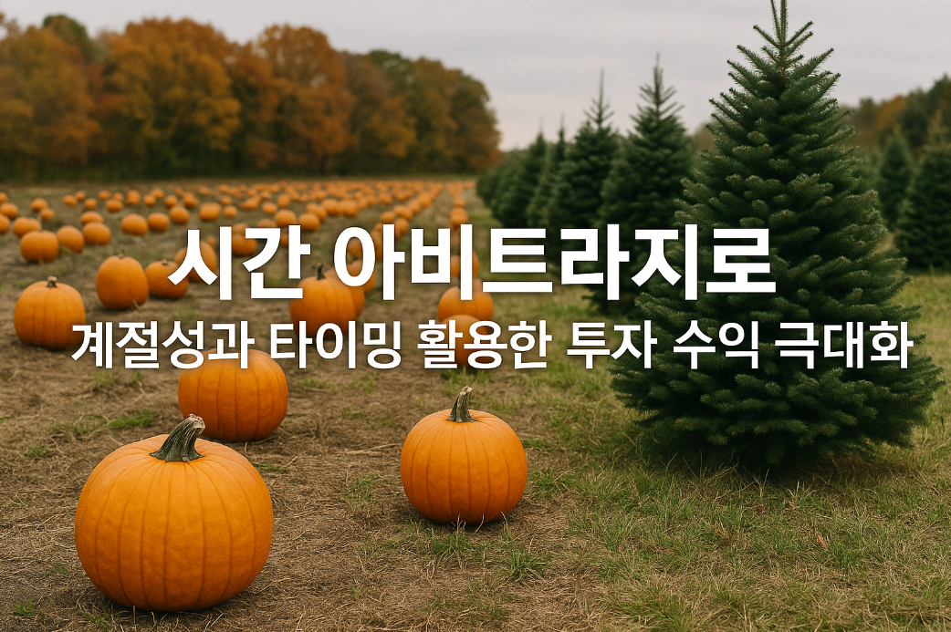 시간 아비트라지로 계절성과 타이밍 활용한 투자 수익 극대화