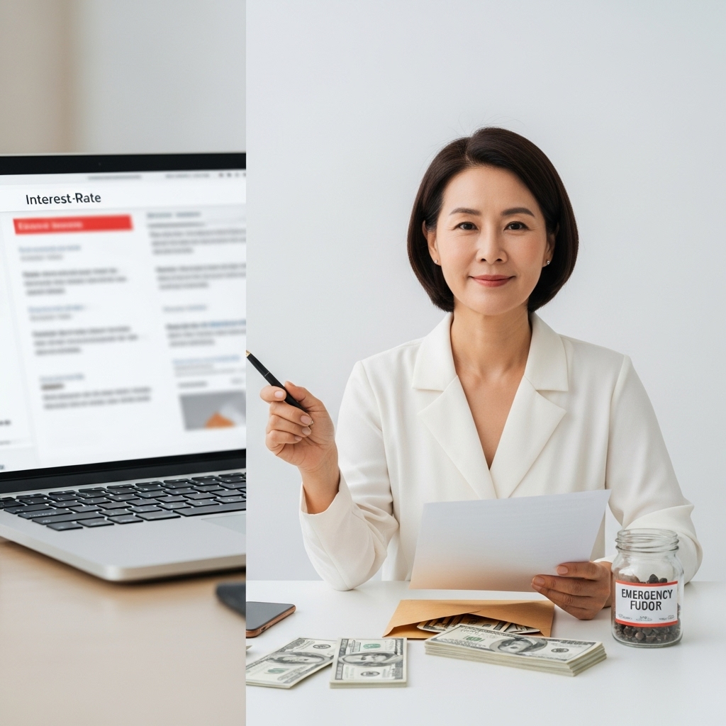 대출·리파이낸싱 vs 현금비축 비교