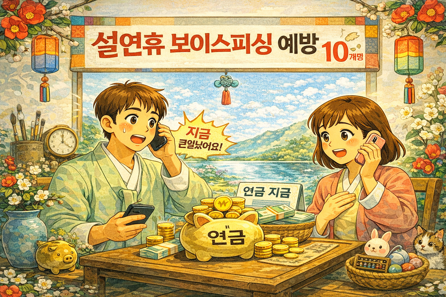 보이스피싱 관련 사진첨부