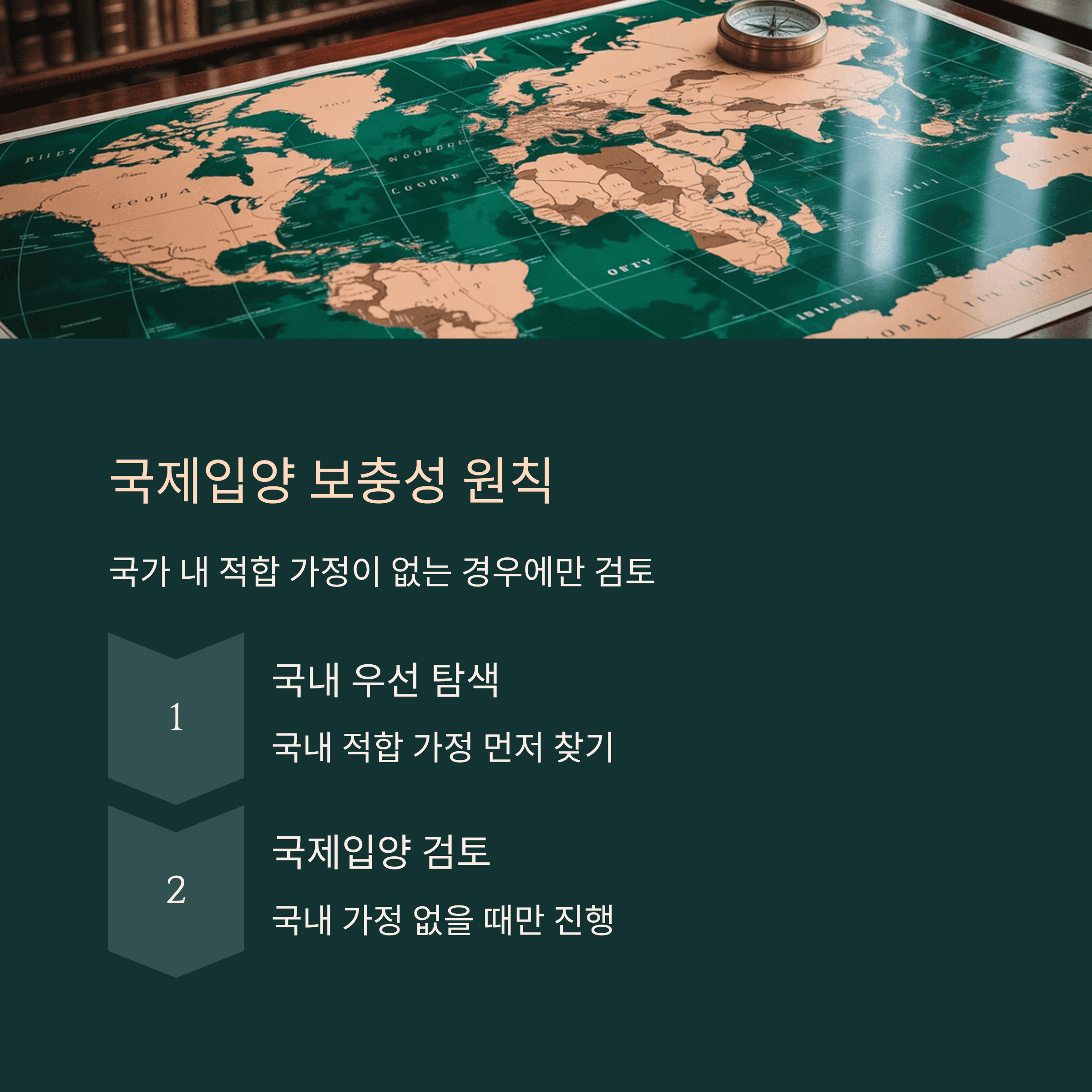 국내&middot;국외 입양 제도 국제 입양 보충성 원칙