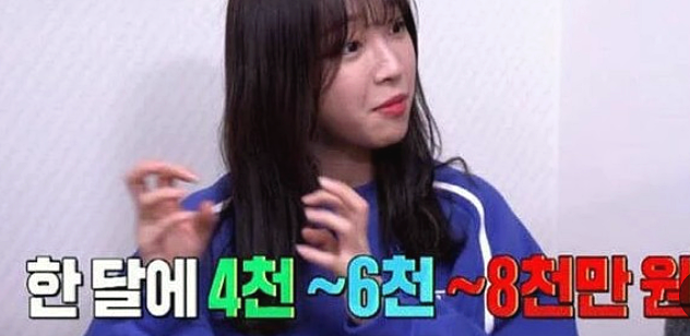 쯔양수입