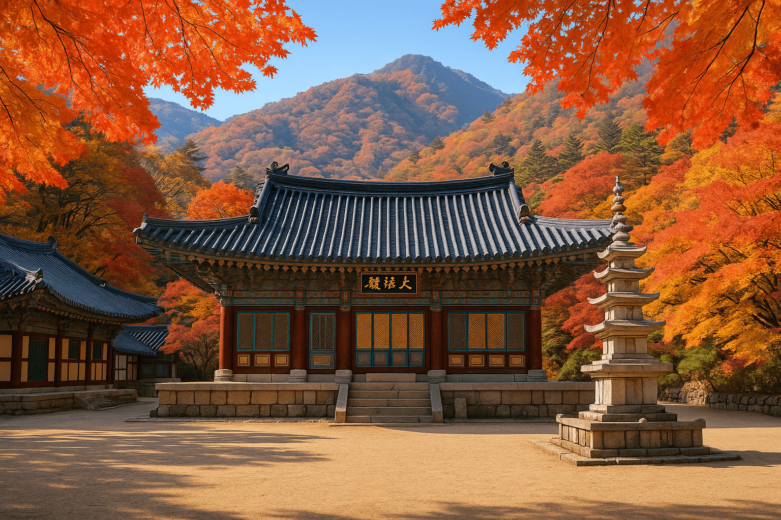 9월 경남 합천 해인사에서 즐기는 가을 단풍과 역사 여행