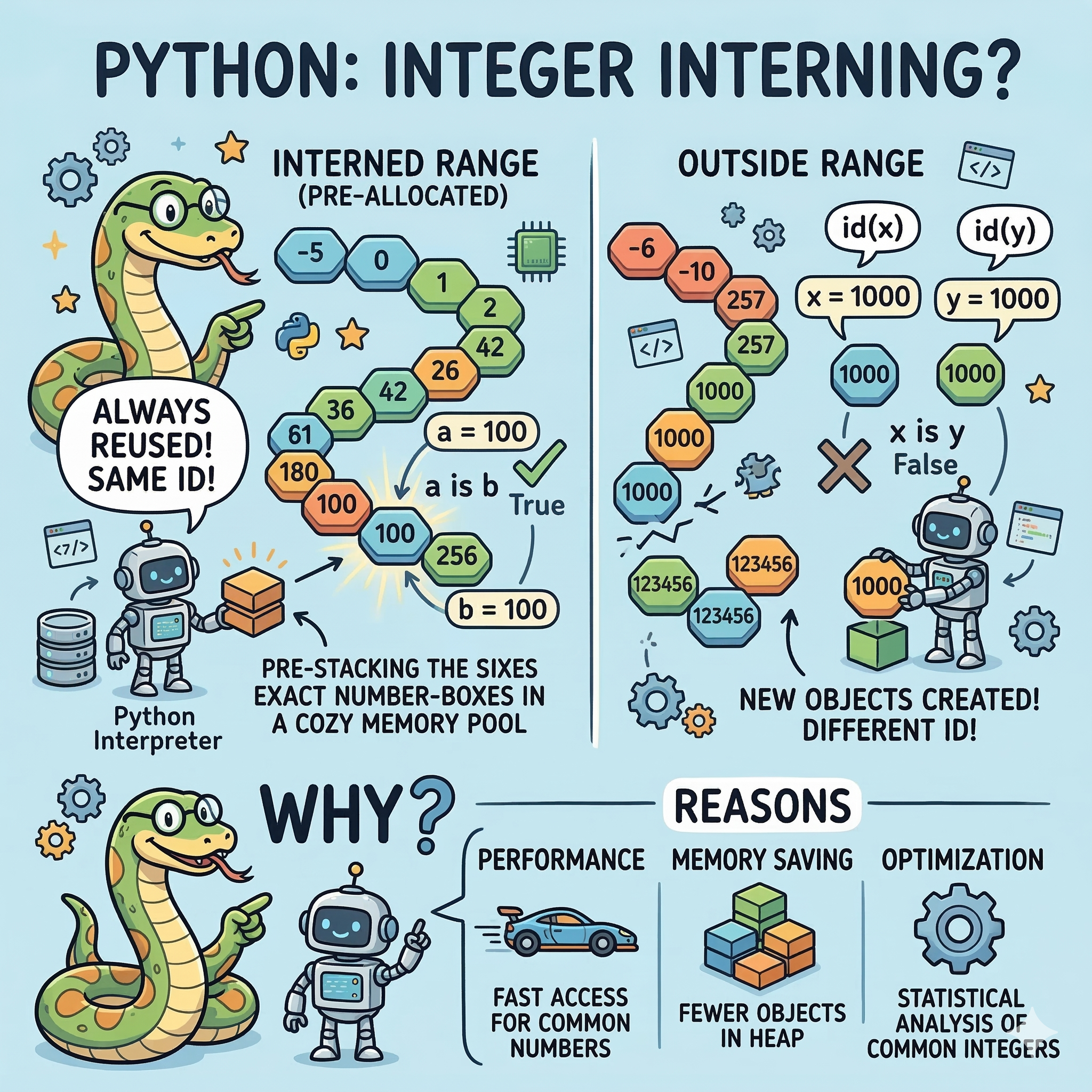 정수 인터닝(Integer Interning)