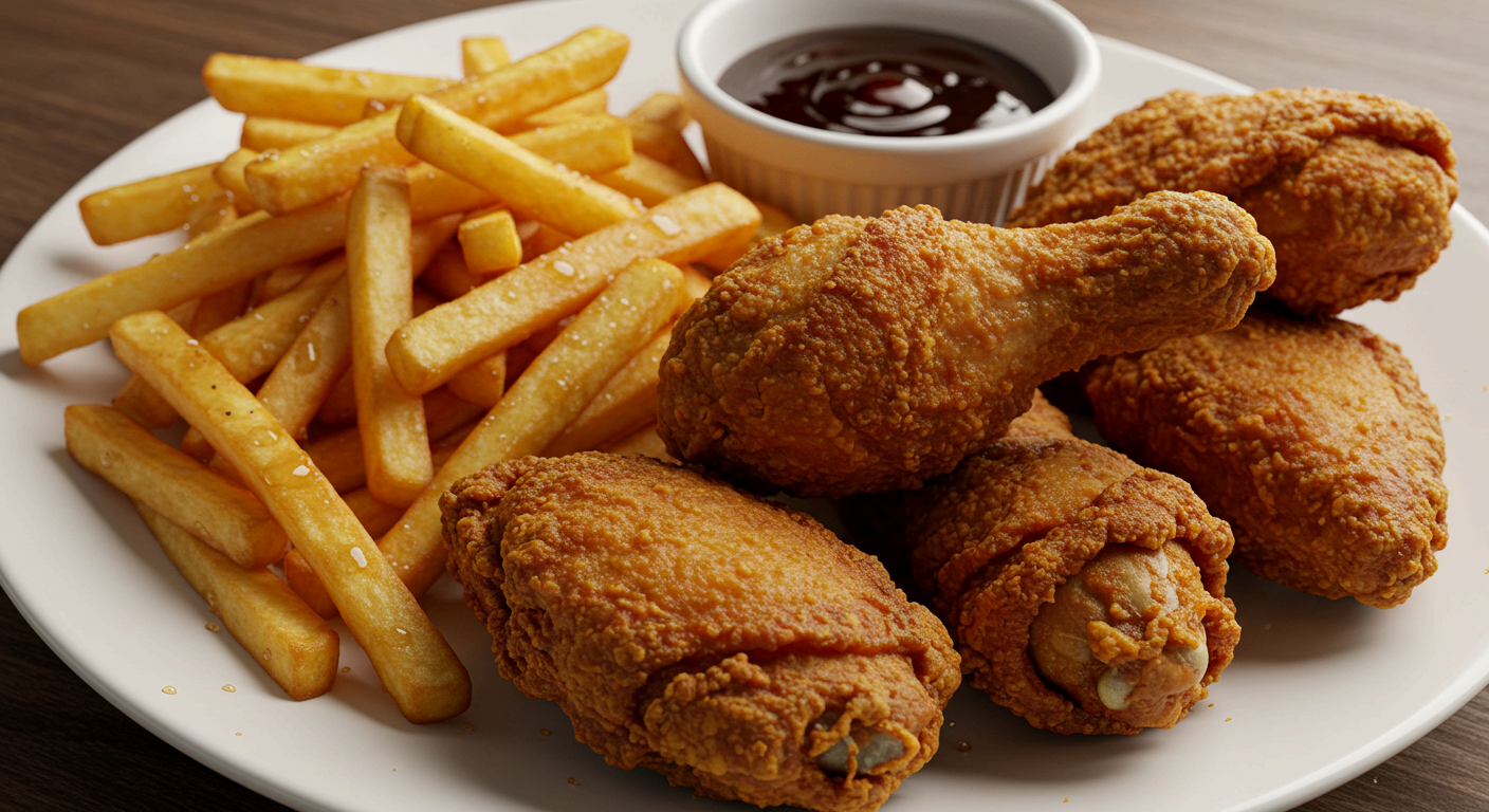 튀긴 음식은 전립선 염증을 악화시키는 주요 식단이에요.