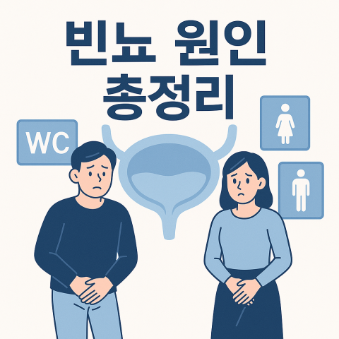 빈뇨원인 자주 소변 보는 남녀 썸네일