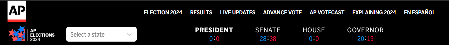 AP 통신 메인화면