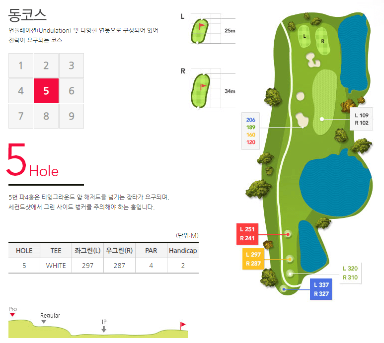 금강 컨트리클럽 동코스 05