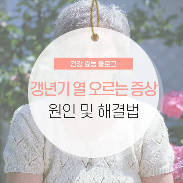갱년기 열감 갱년기 열감 원인 및 해결 방법 소개 컨텐츠