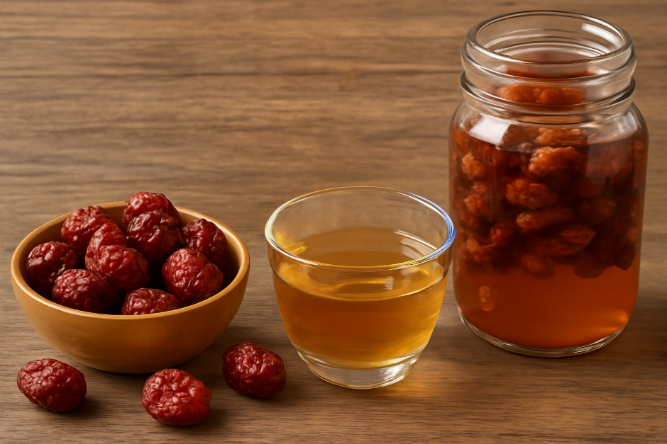 대추식초 만들기 비법 공개