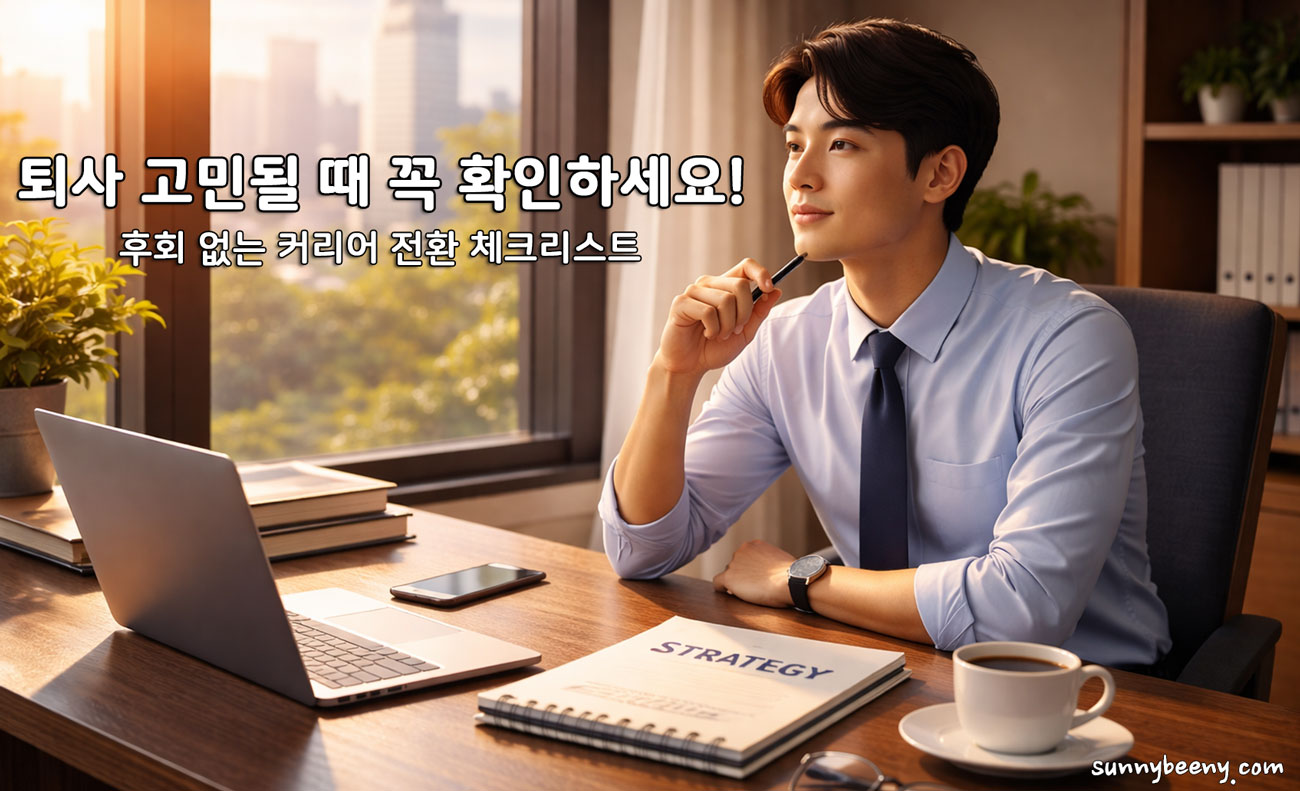 퇴사 고민될 때 확인해야 하는 체크리스트