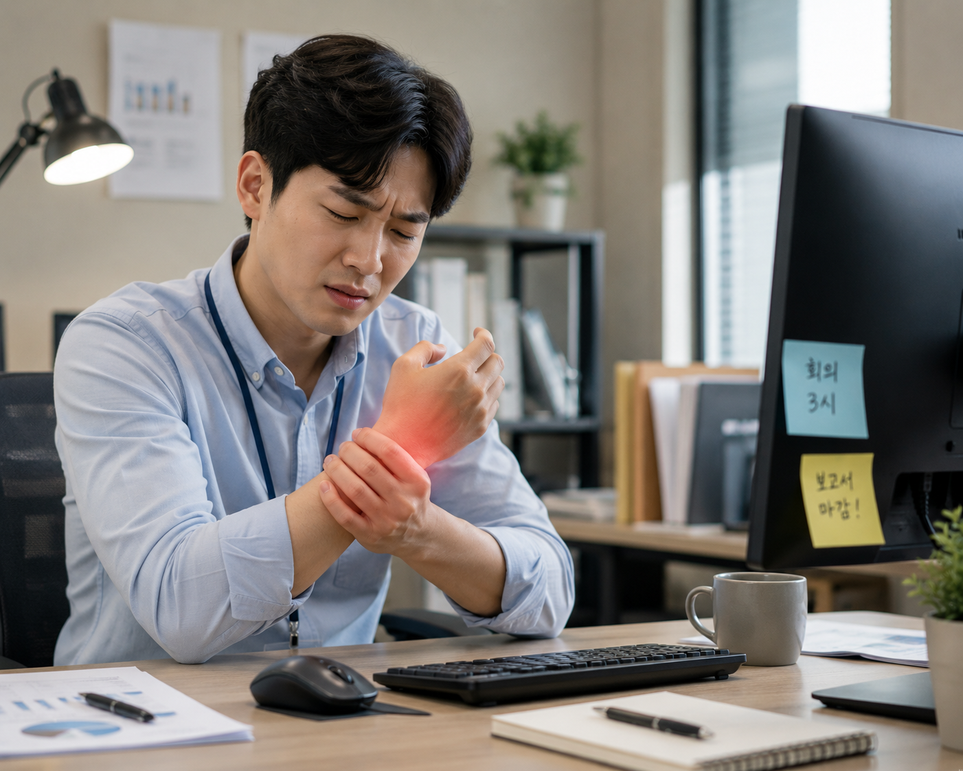 손목시큰거림통증원인