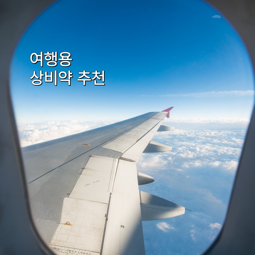 여행 갈 때 꼭 준비하자! - 여행용 상비약 추천