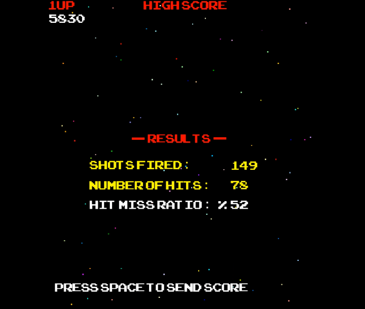 갤러그-2004-플래시게임-종료-화면