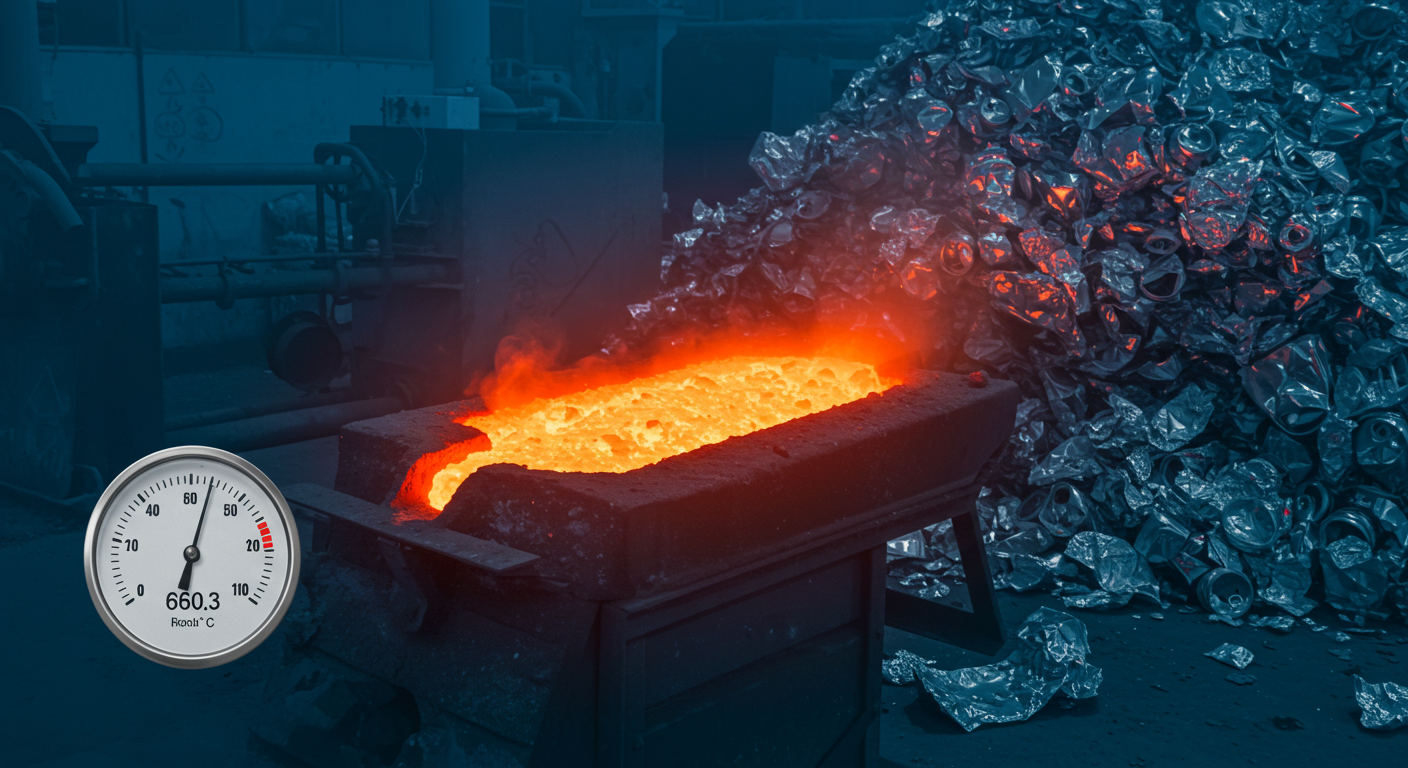 알루미늄은 몇 도에서 녹을까? 순수 알루미늄과 합금의 녹는점