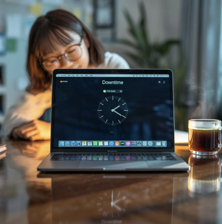 휴식이 필요한 시간&amp;#44; 다운타임 설정하기