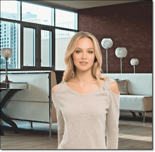 건강하고 아름다운 여성