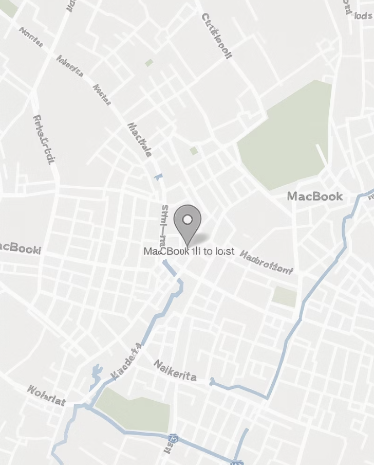 사라진 내 맥북&amp;#44; 지도 위에서 위치 확인하기