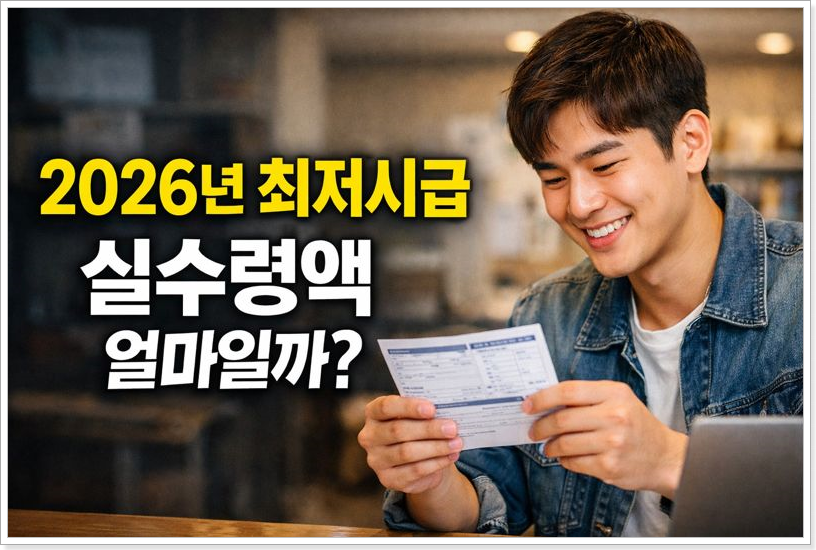 2026년 최저시급 10,320원 확정