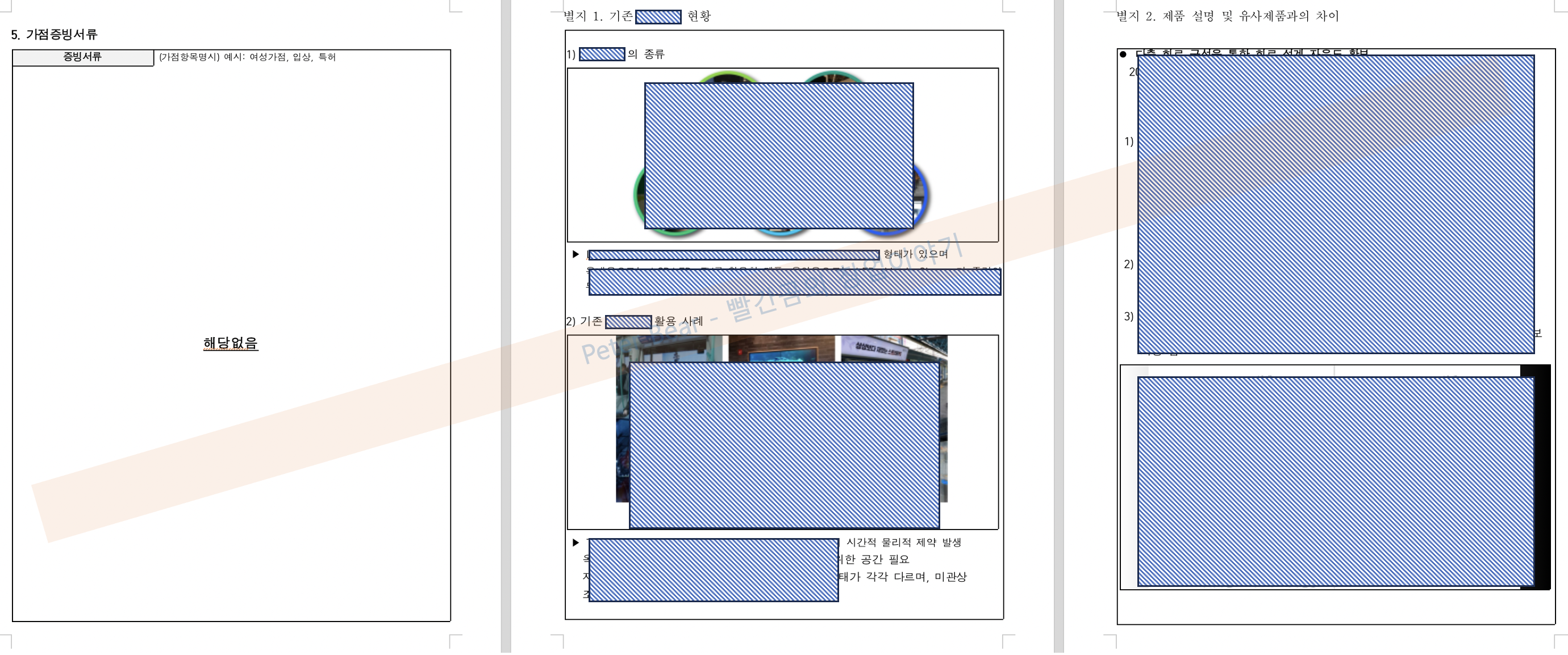 사업신청서 및 사업계획서 10-12페이지