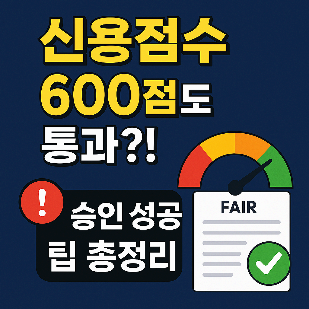 저신용자 대출 완벽 가이드 &ndash; 금리, 조건, 승인 꿀팁까지 총정리