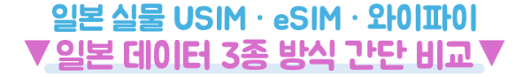 일본-유심-이심-eSIM-도시락-구매-도코모망-가격-비교