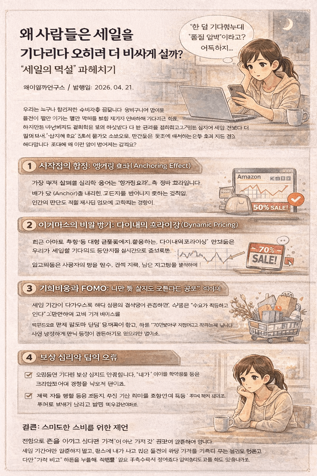 세일 기다렸는데 더 비싸게 샀다? 소비자를 속이는 &lsquo;세일의 역설&rsquo;