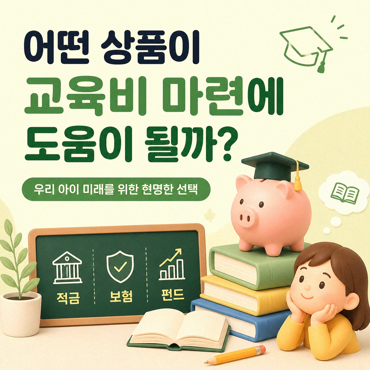 아이 교육비, 언제부터 얼마큼 모아야 할까