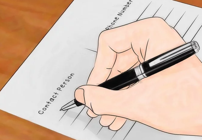 비상 연락망을 작성해서 공유하기