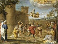 중세시대-죄인에게-돌을-던지는-명작-그림