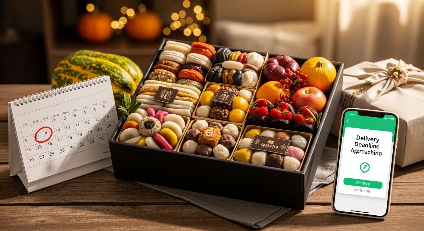 추석 택배 마감