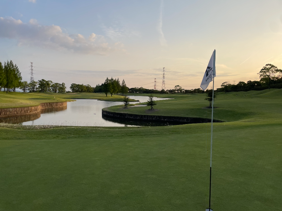 아소 오즈 골프클럽 마지막홀 파로 마무리